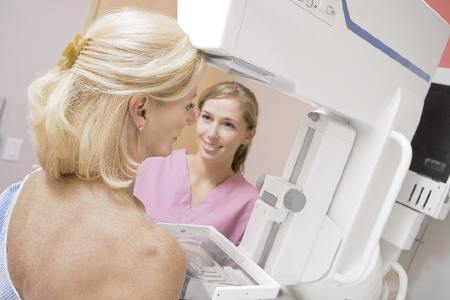 Brustkrebs Mammographie